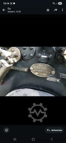 Vintage tractor Lanz Zweizylinder- Verbund-Heißdampf-Lokomobil