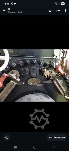 Vintage tractor Lanz Zweizylinder- Verbund-Heißdampf-Lokomobil