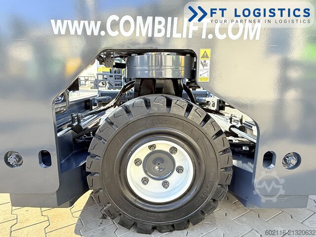 4-way forklift Combilift C5000L GAS DUPLEX 4100 POSITIONER CABIN
