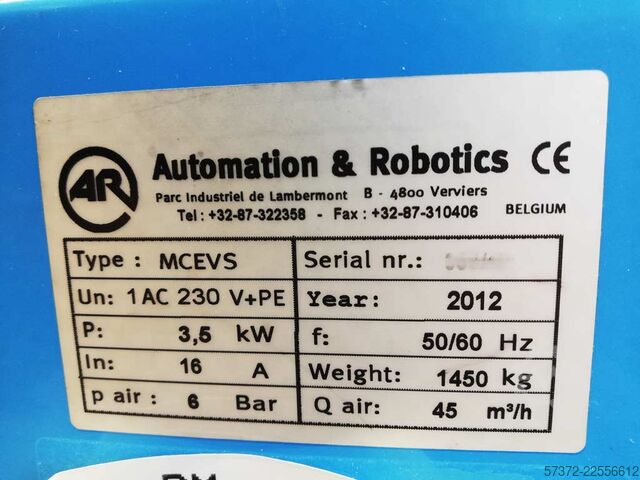 Prüf- und Verpackungsautomat Automation & Robotics AR RE75 20-MCEVS