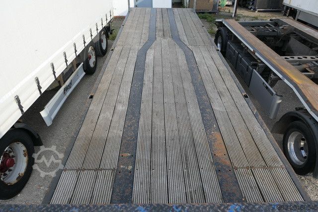 Low loader semitrailer Schütte SAL35, Tiefbett 8,7m, 2x gelenkt, BPW