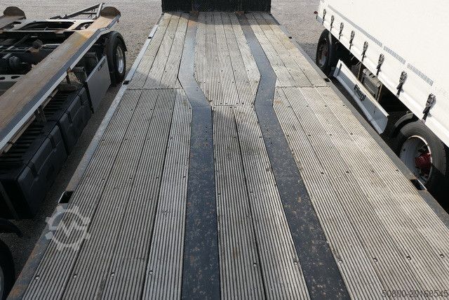 Low loader semitrailer Schütte SAL35, Tiefbett 8,7m, 2x gelenkt, BPW
