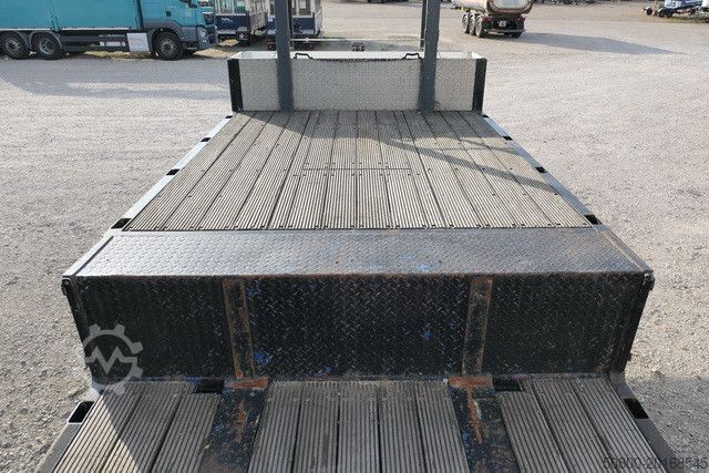 Low loader semitrailer Schütte SAL35, Tiefbett 8,7m, 2x gelenkt, BPW