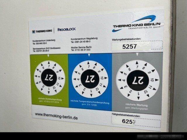 Kühlkoffer-LKW MERCEDES-BENZ 1224 L Kühlkoffer* TK T800R*Klima*LBW1,5 t*6,20m
