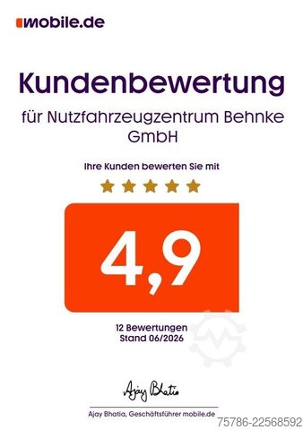 Transporter mit Koffer MERCEDES-BENZ Sprinter 315 CDI L3 Koffer/ LBW 750 kg/ Tür/ AC
