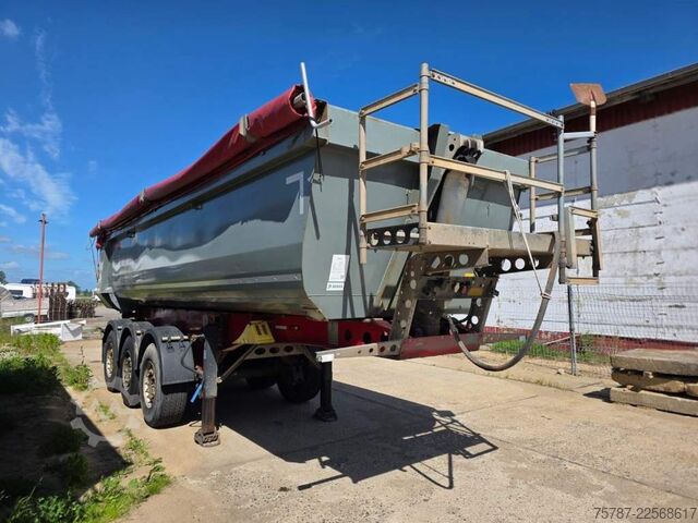 Kipper Auflieger SCHMITZ CARGOBULL ca. 26 cbm Hlabrund Hinterkipper, Lift