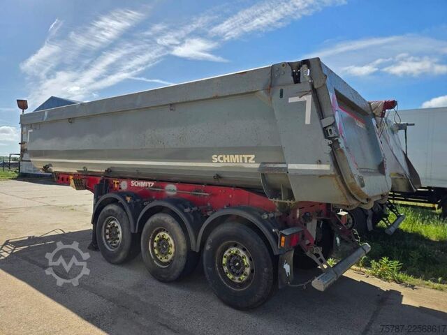 Kipper Auflieger SCHMITZ CARGOBULL ca. 26 cbm Hlabrund Hinterkipper, Lift