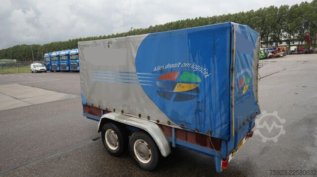 EQUIPE Taurpalin trailer broken axle! EQUIPE Taurpalin trailer broken axle!