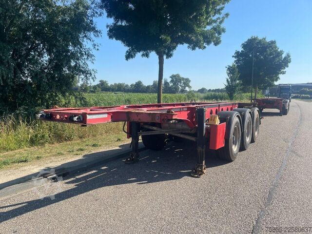 Containertransport Fliegl SDS380 20FT Tank / ADR / BPW Disc