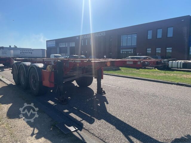 Containertransport Fliegl SDS380 20FT Tank / ADR / BPW Disc