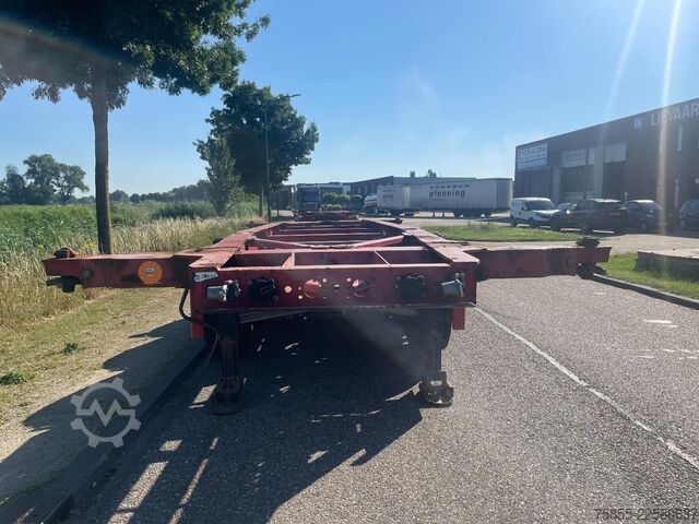 Containertransport Fliegl SDS380 20FT Tank / ADR / BPW Disc