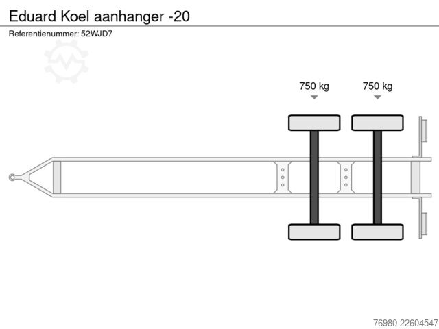 Vending truck Eduard Koel aanhanger -20