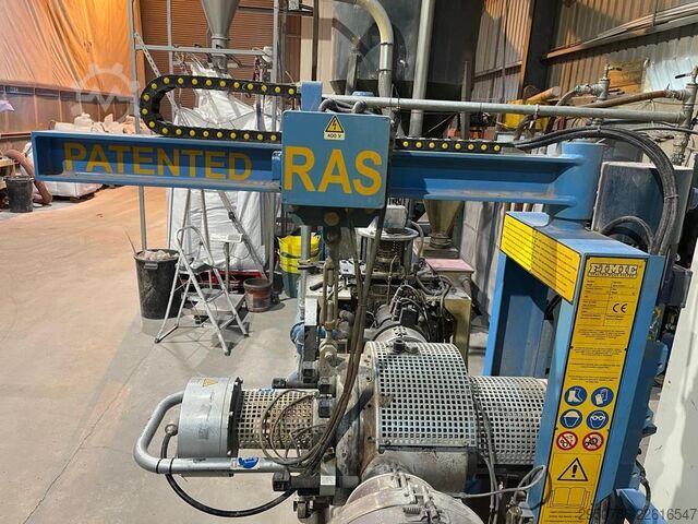 Zweistufiger Extruder mit FIMIC-Autofilter OMP Prealpina 130/160mm Cascade
