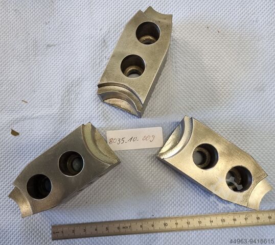 Three-jaw chuck KITAGAWA Drehbacken♦Spitzverzahnung♦1,5x60°♦