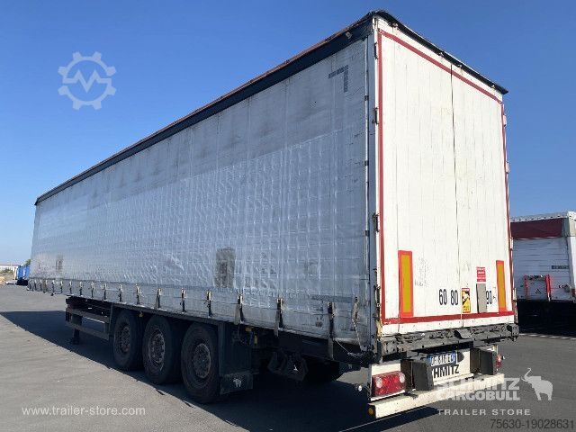 Open semitrailer with tarp Schmitz Cargobull Semitrailer Curtainsider Standard