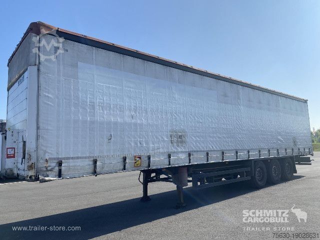 Open semitrailer with tarp Schmitz Cargobull Semitrailer Curtainsider Standard
