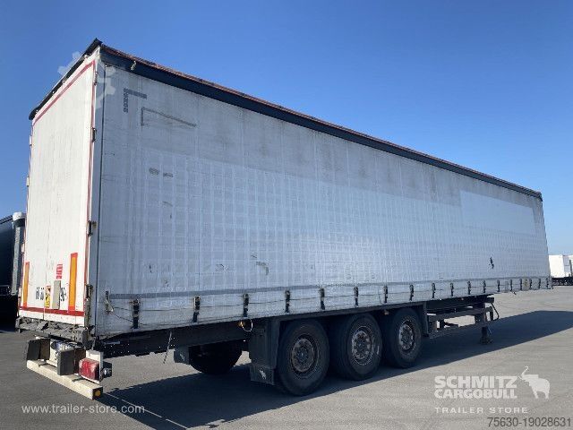 Open semitrailer with tarp Schmitz Cargobull Semitrailer Curtainsider Standard