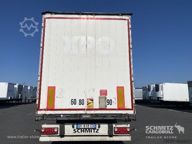 Open semitrailer with tarp Schmitz Cargobull Semitrailer Curtainsider Standard