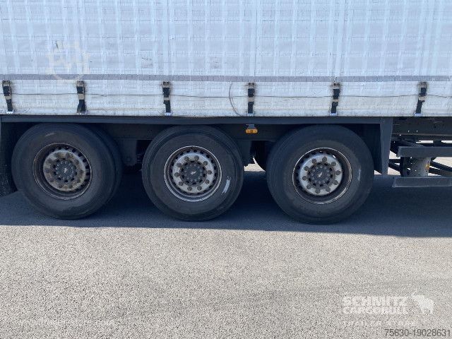 Open semitrailer with tarp Schmitz Cargobull Semitrailer Curtainsider Standard