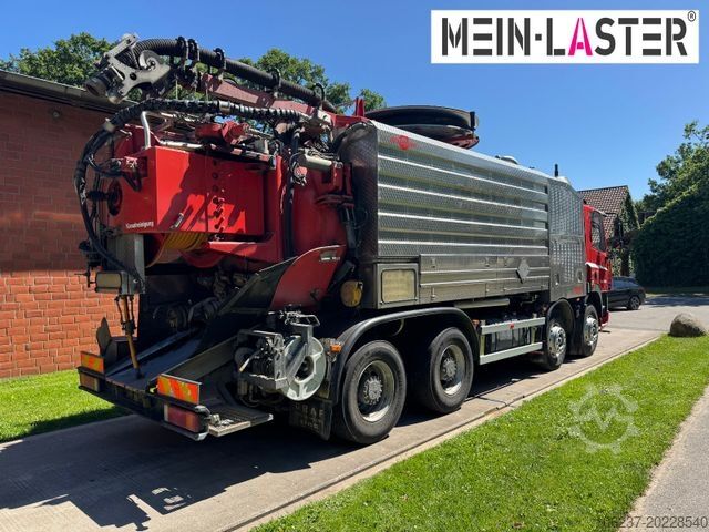 Vacuum tank truck DAF Saug/Spülkombi Cappellotto Wittig/Uraca