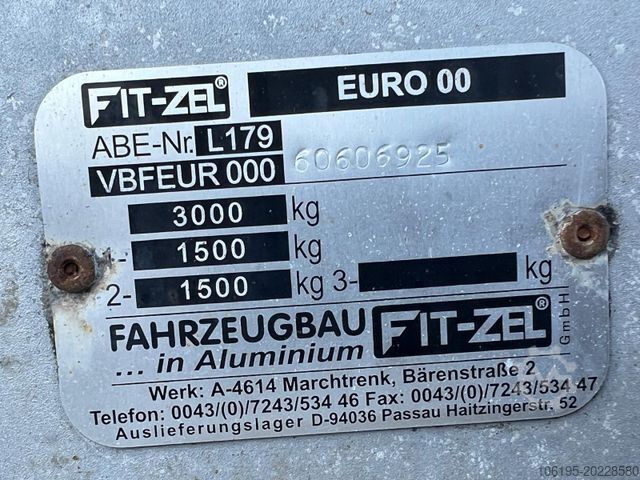 Car carrier trailer FITZEL Euro 30-20/48T *Autotransporter*1.Hand*MAXI*