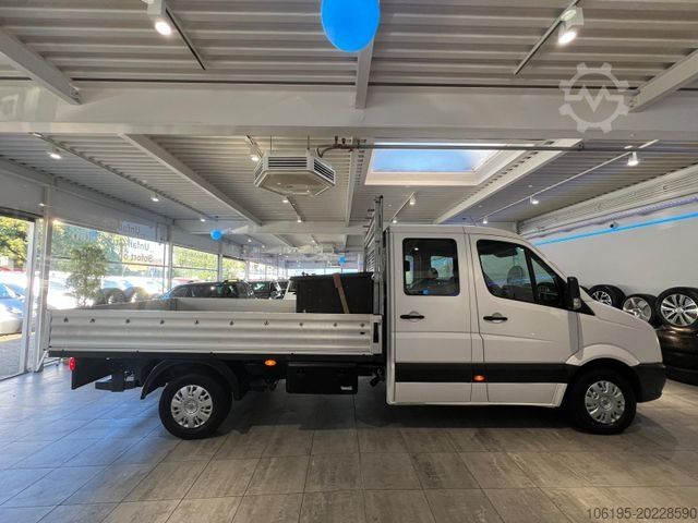 Pick-up van VOLKSWAGEN Crafter Maxi Pritsche DoKa*Garantie*AHK=3.500Kg*