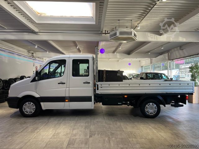Pick-up van VOLKSWAGEN Crafter Maxi Pritsche DoKa*Garantie*AHK=3.500Kg*