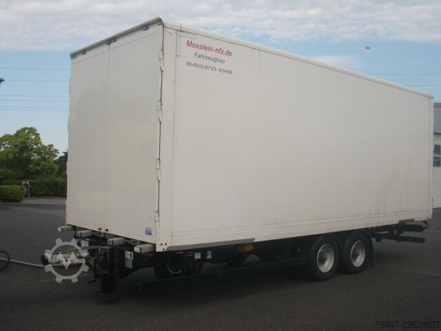 Box trailer Möslein TKO 105 DL Durchlader