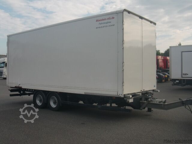 Box trailer Möslein TKO 105 DL Durchlader