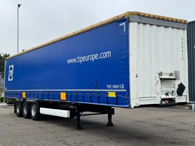 Sliding tarpaulins Krone Schuifzeil -Dak / BPW-Assen