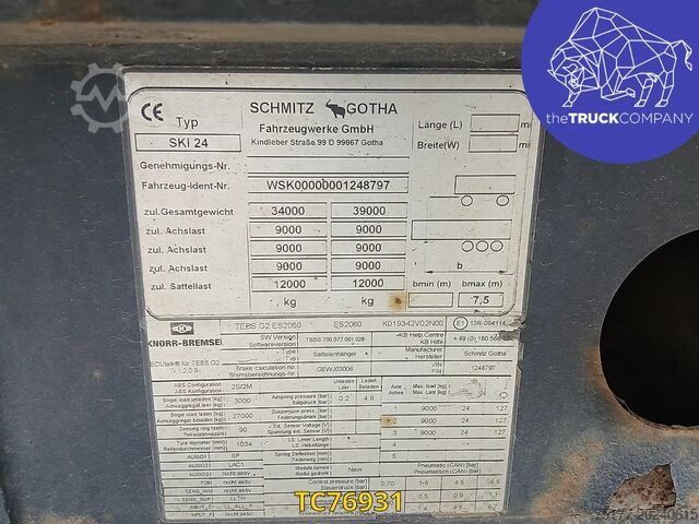 Tipper Schmitz Cargobull 
