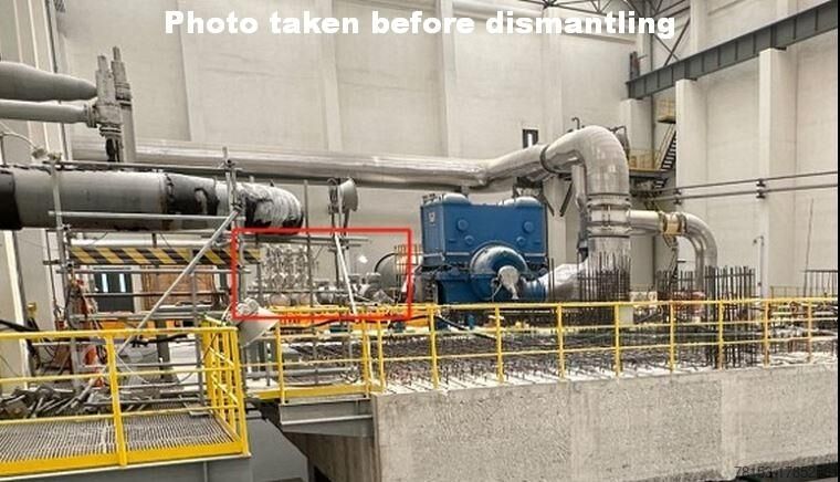 Industrial Steam Turbine MAN DK080/250R