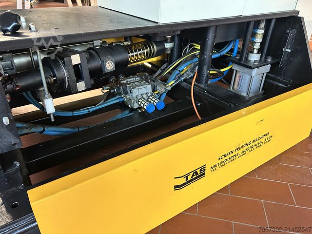 Screen printing machine + conveyor dryer TAS / HIX RA202 L  / 3616