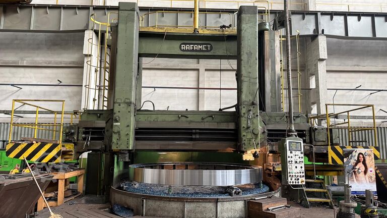 Vertical turret lathe Rafamet KCF360/410