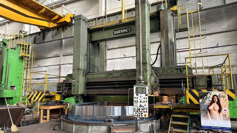 Vertical turret lathe Rafamet KCF360/410