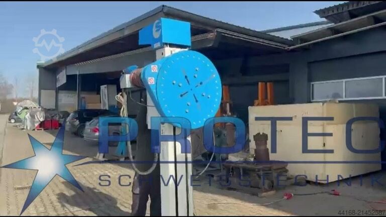 Welding turntable,Turntable,Positioner Sideros Syncrolift Hywema 6 Tonnen SHD 60, Säulenhubdrehvorrichtung