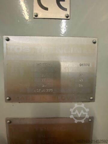 TOS machining center tos mc100v