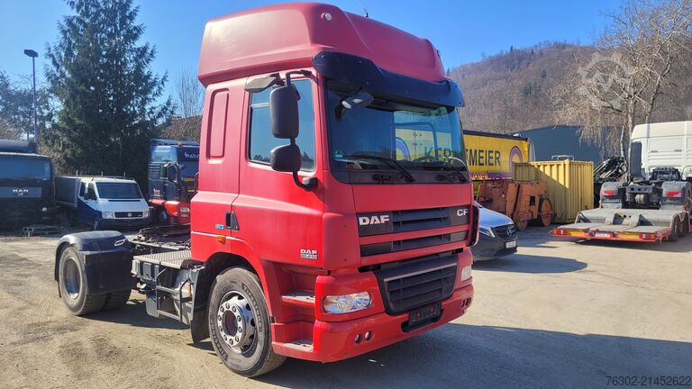 Volume truck tractor DAF CF 85.410 Kipphydr. Schaltgetr. deut Fzg