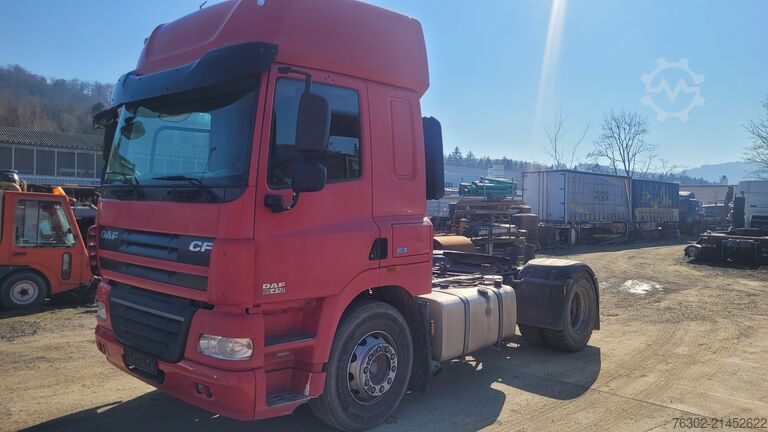 Volume truck tractor DAF CF 85.410 Kipphydr. Schaltgetr. deut Fzg