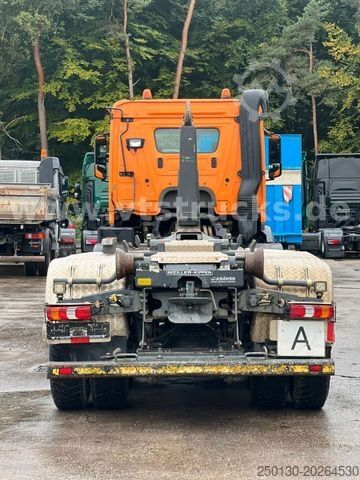 Roll-off tipper truck MERCEDES-BENZ Arocs 4251 8x4 Meiler-Abrollkipper