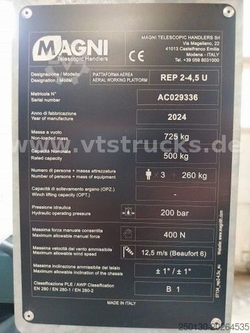 Other MAGNI Magni Arbeitskorb REP 2-4,5 U Manitou 3x vorh.