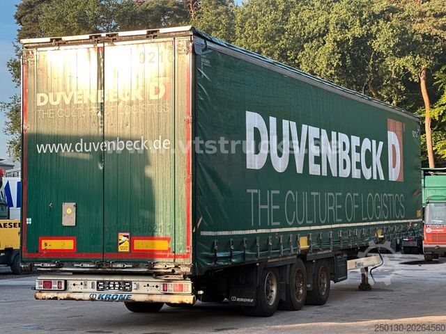 Open semitrailer with tarp KRONE SD MEgaLiner Edscha-Verdeck