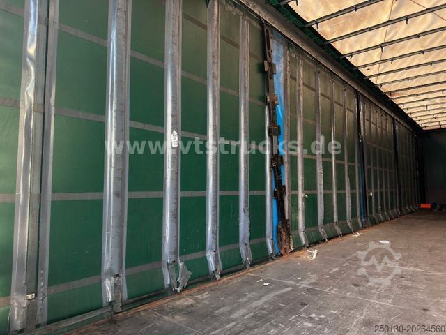Open semitrailer with tarp KRONE SD MEgaLiner Edscha-Verdeck