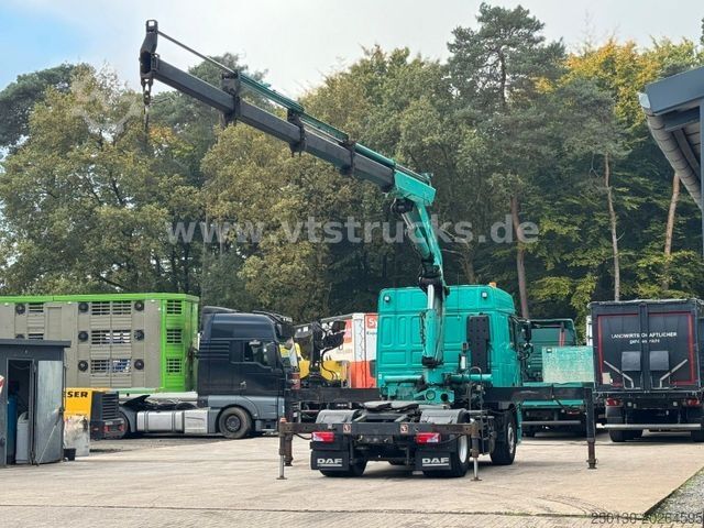 Standard tractor unit DAF XF 105.460 4x2 Atlas TLC 240.2  Funk hydr. Stütz