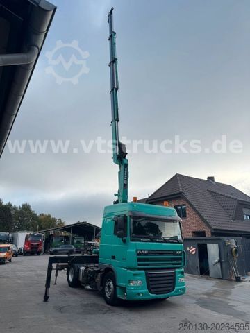 Standard tractor unit DAF XF 105.460 4x2 Atlas TLC 240.2  Funk hydr. Stütz