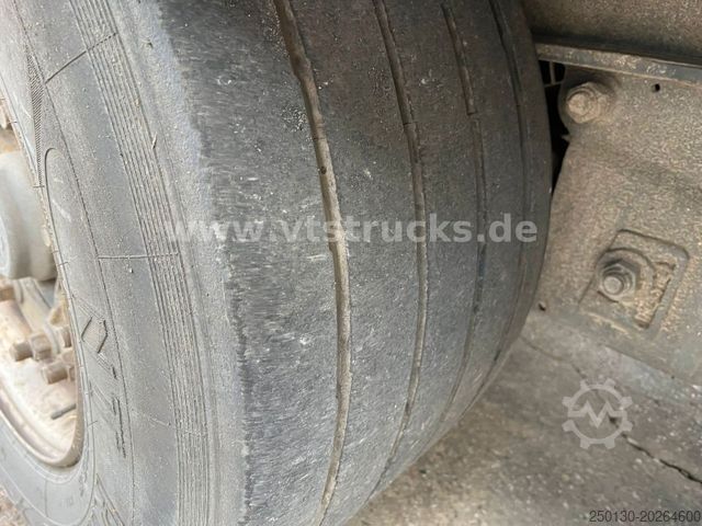 Open semitrailer with tarp KRONE SD Megaliner Curtainsider Edscha