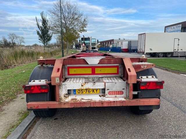 Container transport Van Hool 3B0070 20 FT Chassis / BPW Axles /  Discbrakes