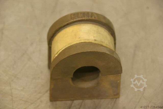 Mittellager Rotguss Rohling NEMA Durchmesser 45 mm