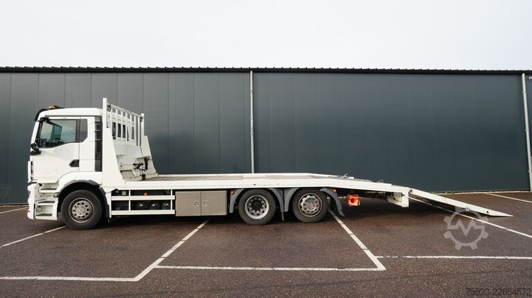 Car carrier van MAN TGS 26.330 6x2 car/machine transport truck 160...