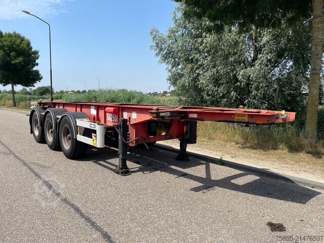 Container transport Van Hool 3B0074 20 FT Chassis / Tank / ADR / BPW Axles /...